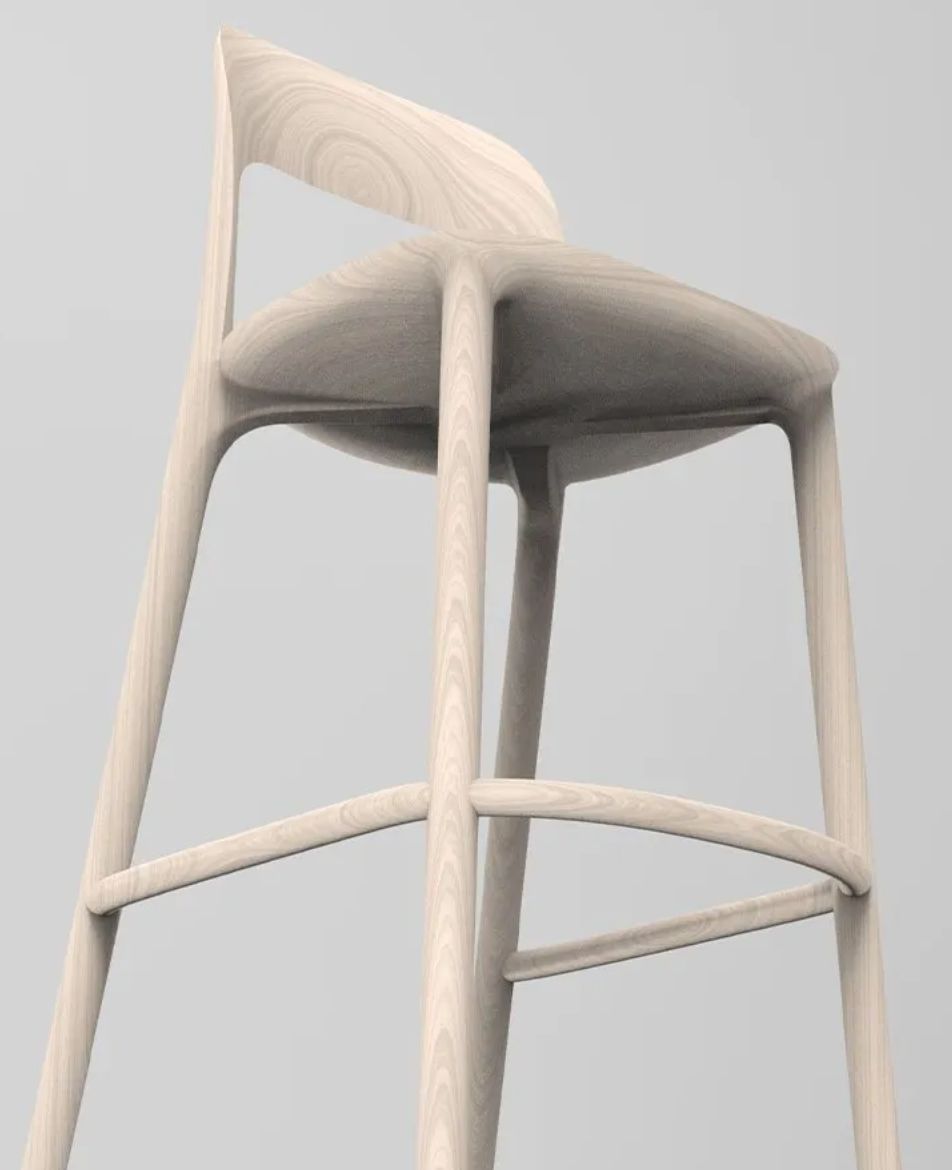 Elle Counter Stool Stool MS&Wood