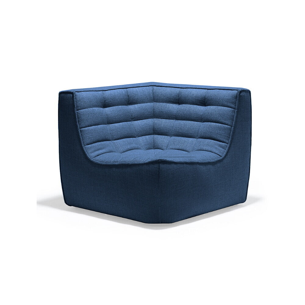 N701 sofa - corner - blue by Jacques Deneef