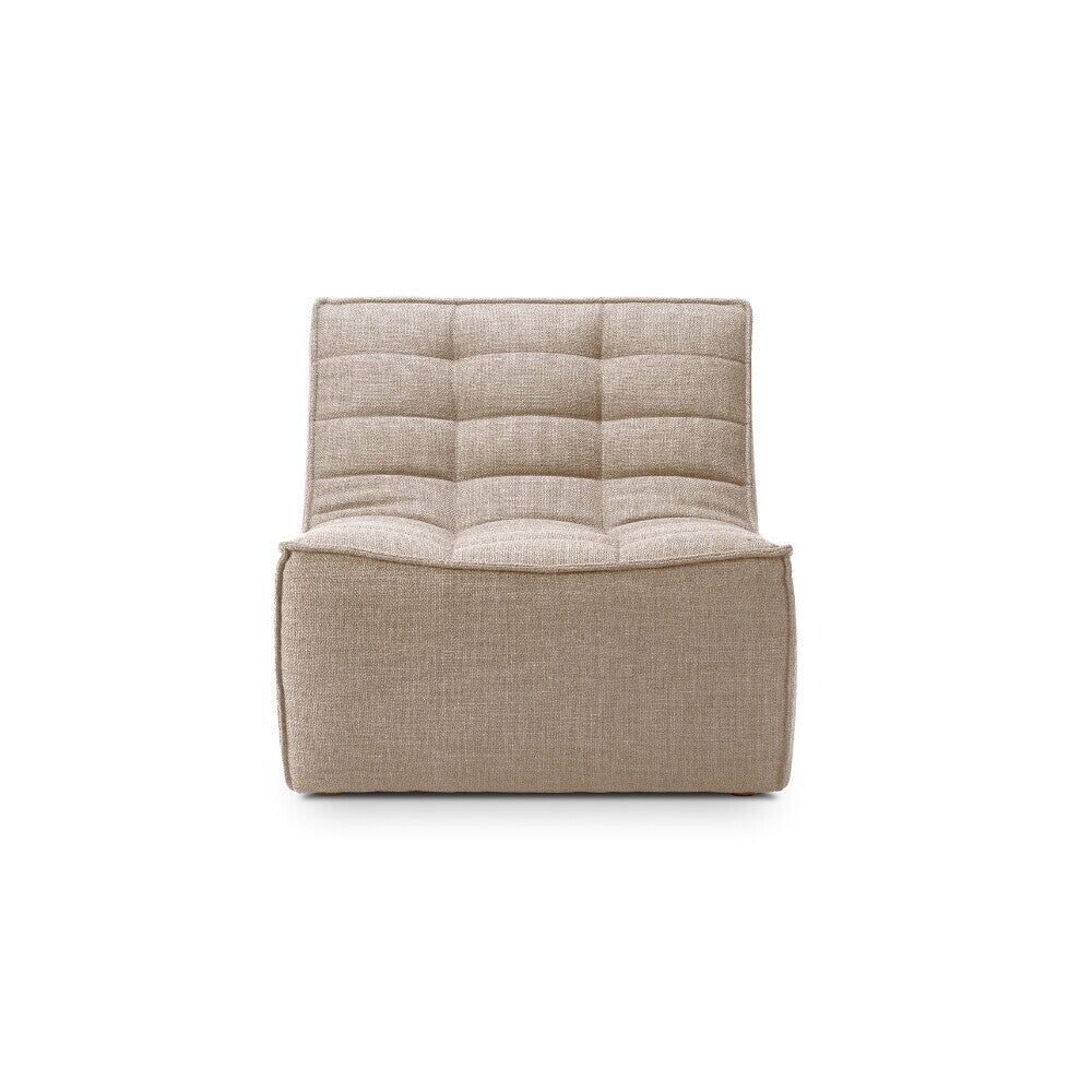 N701 sofa - 1 seater - beige by Jacques Deneef