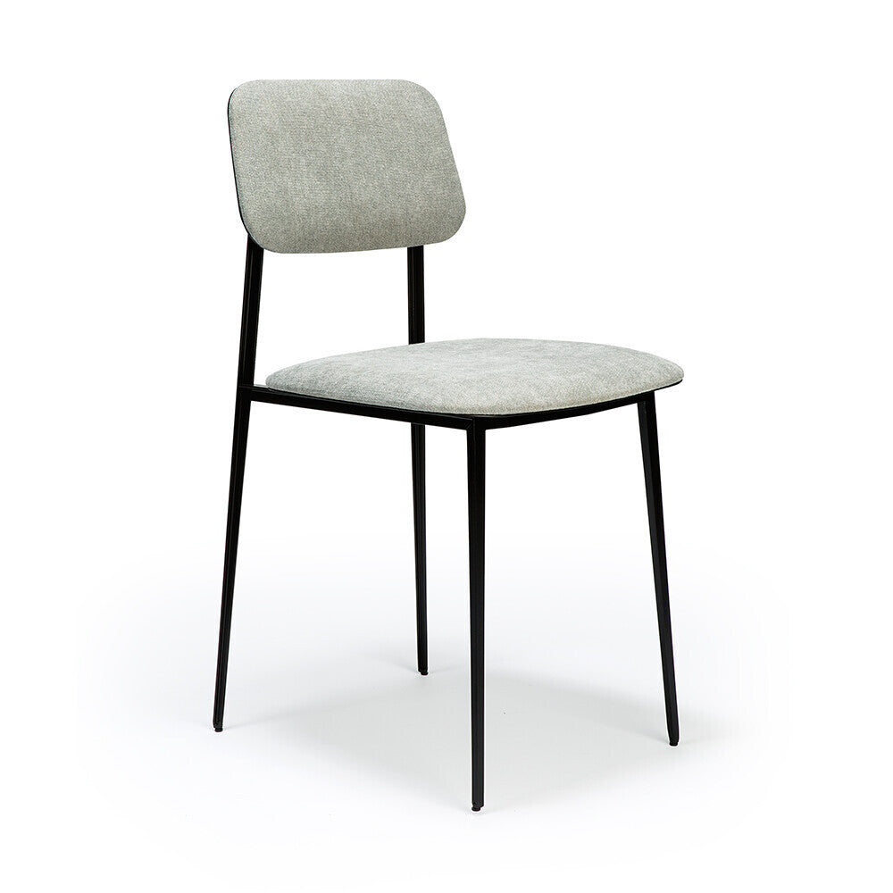 DC dining chair - light grey by Djordje Cukanovic