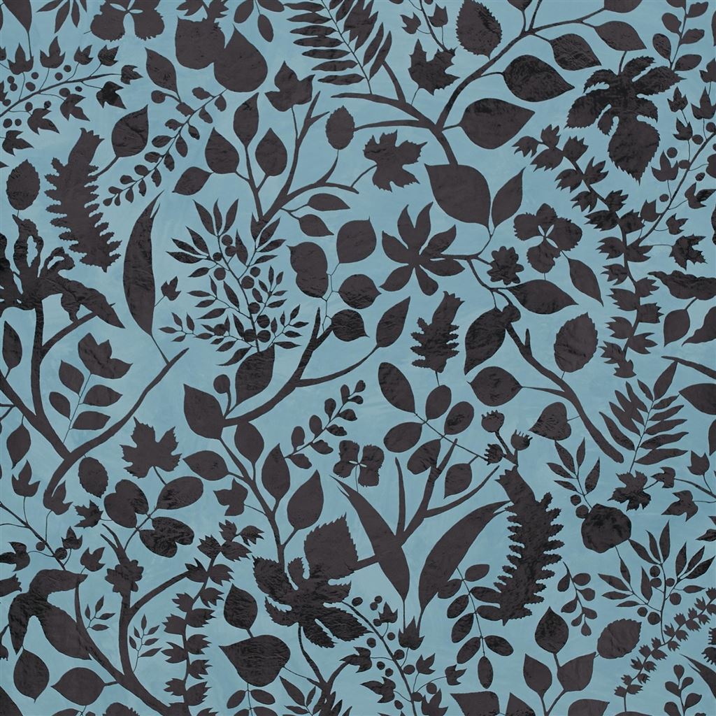 L Eden Bleu Nigelle Wallpaper