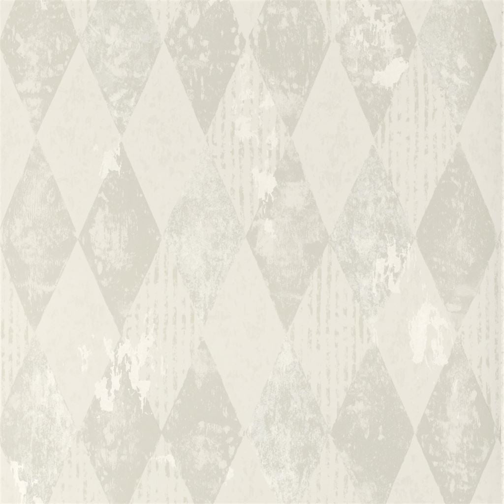 Arlecchino Ivory Wallpaper