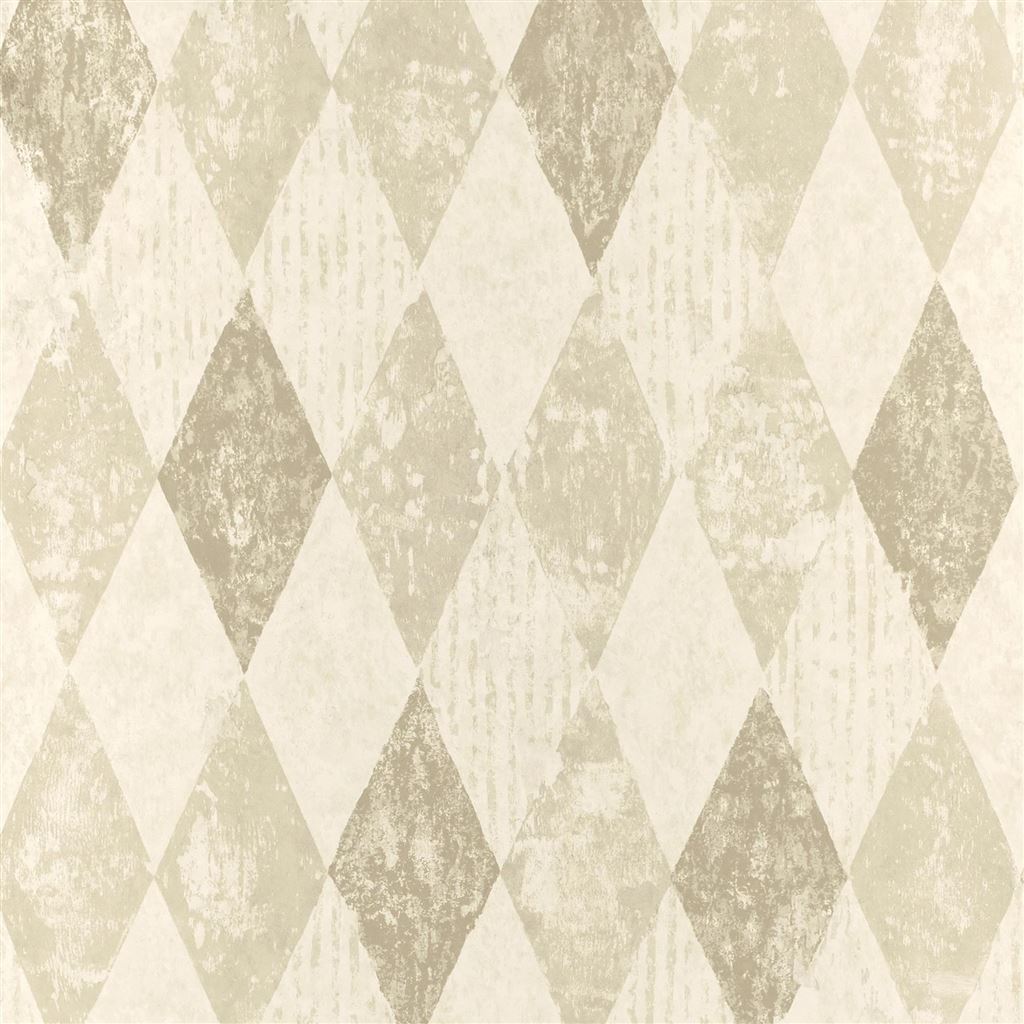 Arlecchino Parchment Wallpaper
