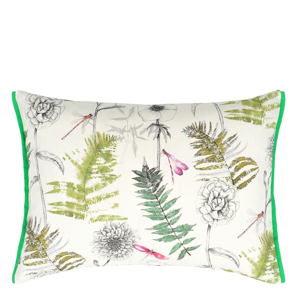 Outdoor Acanthus Moss Cushion