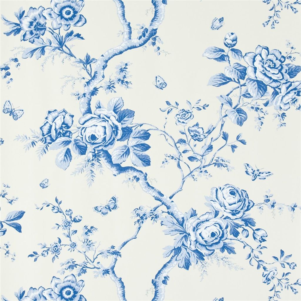 Ashfield Floral - Delft Wallpaper