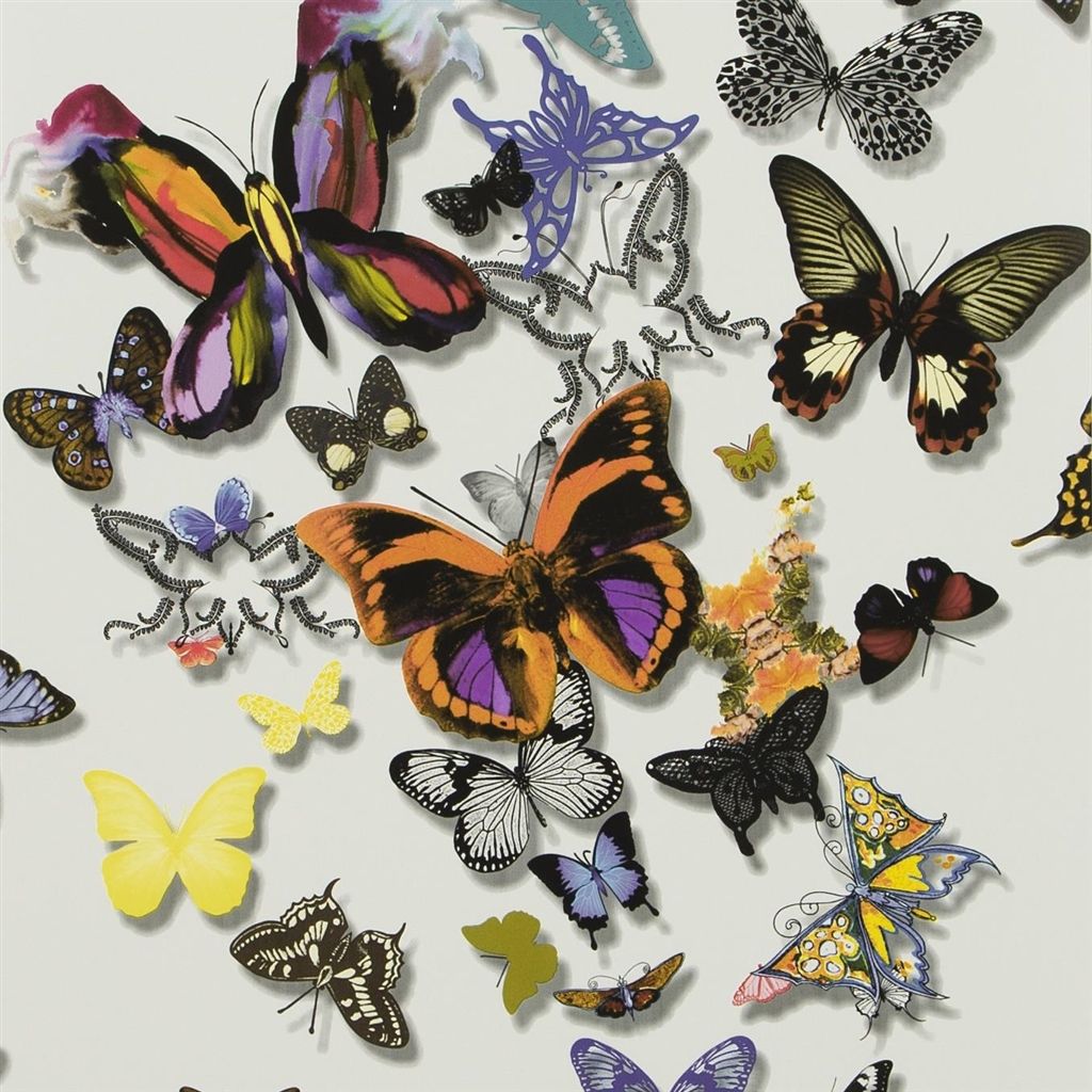 Butterfly Parade - Multicolore Wallpaper Wallpaper
