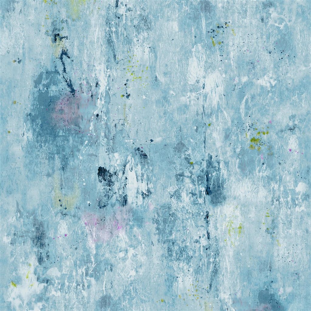 Corneille - Slate Blue Wallpaper