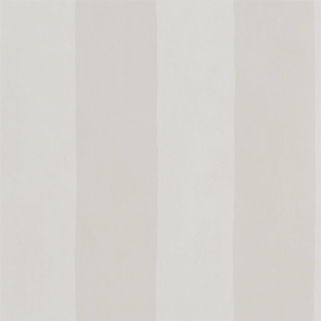 Parchment Stripe - Oyster Wallpaper