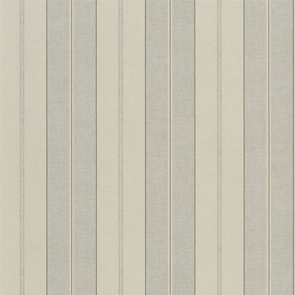 Monteagle Stripe Stone Wallpaper
