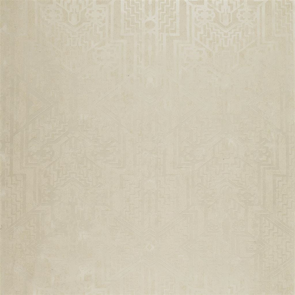 Brandt Geometric Cream Wallpaper