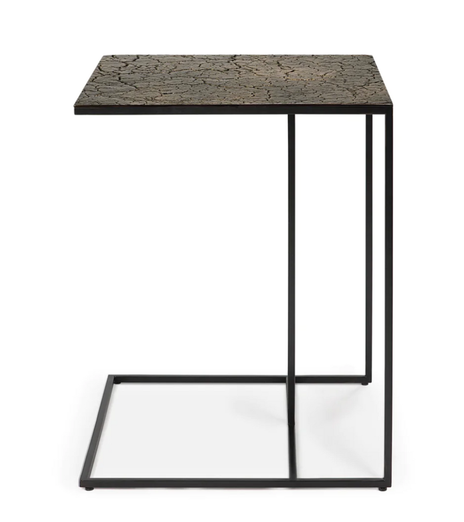 Ethnicraft Triptic Side Table- Lava Whisky