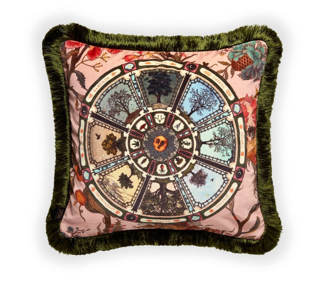 Wheel Of The Year Artemis Blush Medium Cushion