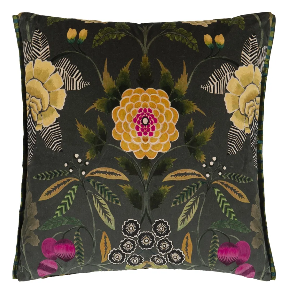 Brocart Decoratif Velours Cushion