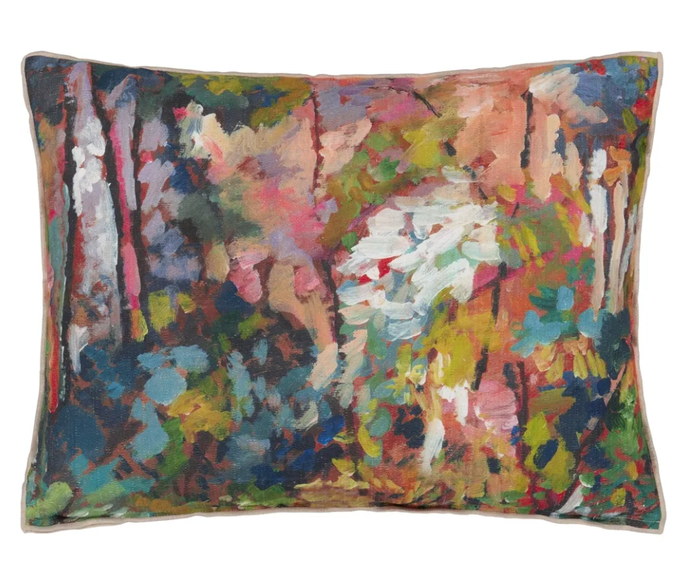 Foret Impressionniste Forest Cushion