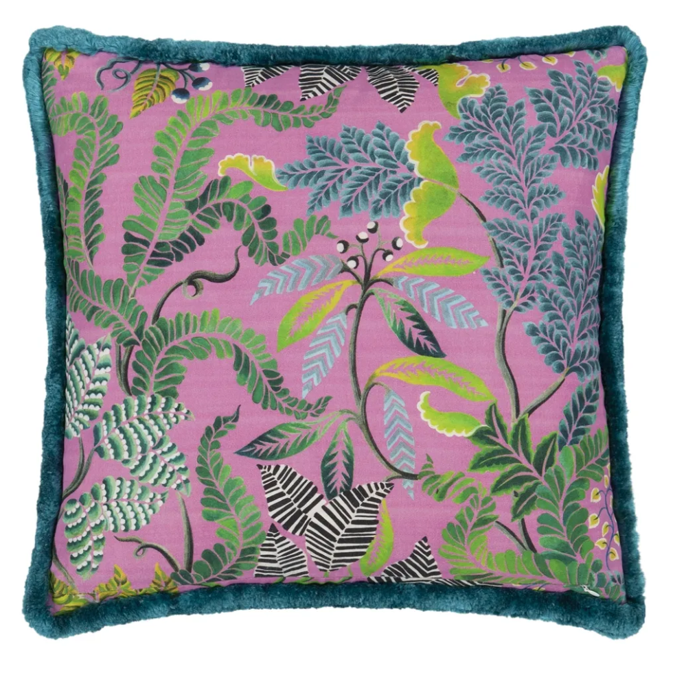Brocart Decoratif Embroidered Cushion