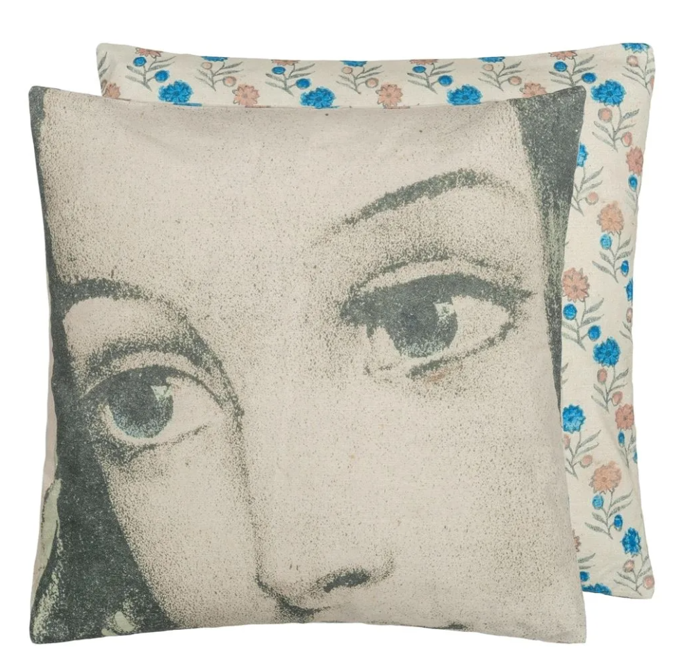 Ellen's Eyes Parchment Cushion