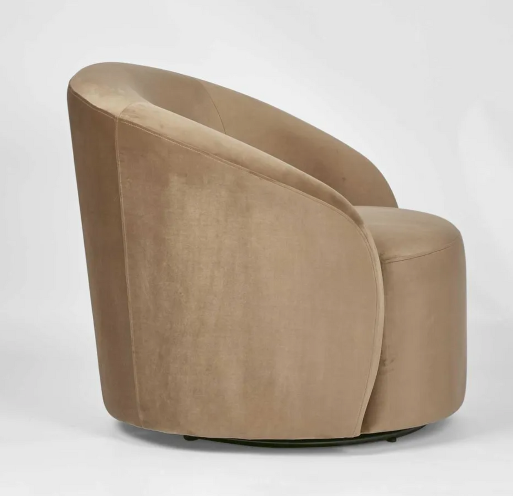 Sedona Swivel Arm Chair Toffee