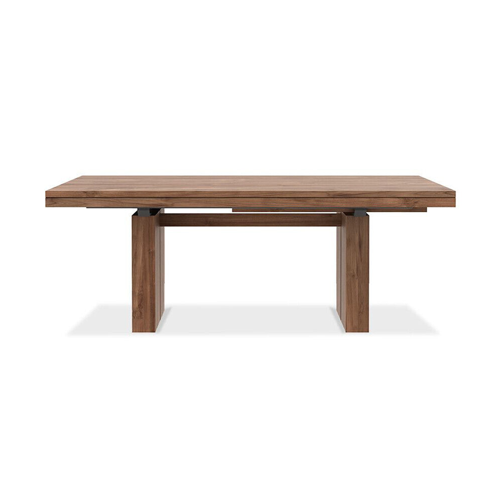 Teak Double extendable dining table by Ethnicraft