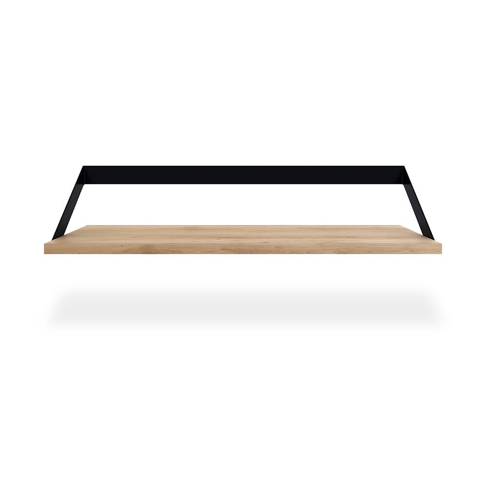 Oak Ribbon shelf - black by Ethnicraft