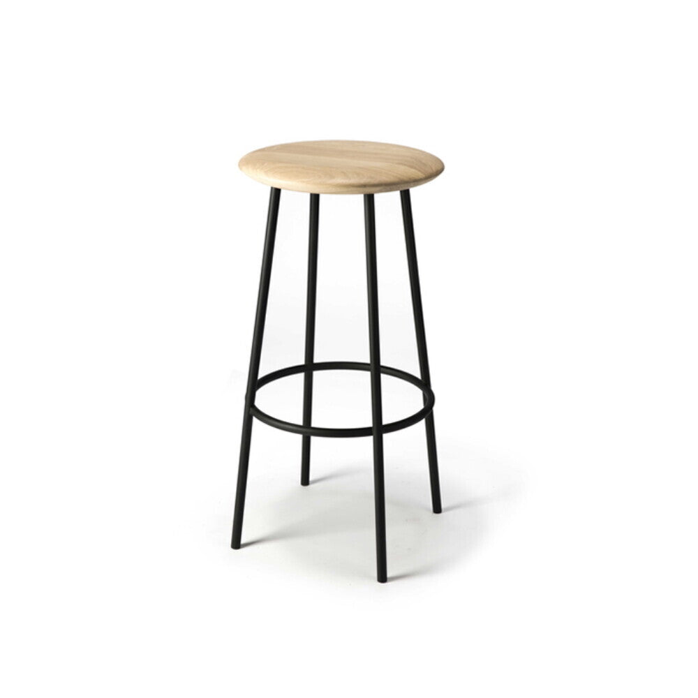 Oak Baretto bar stool - contract grade by Ethnicraft