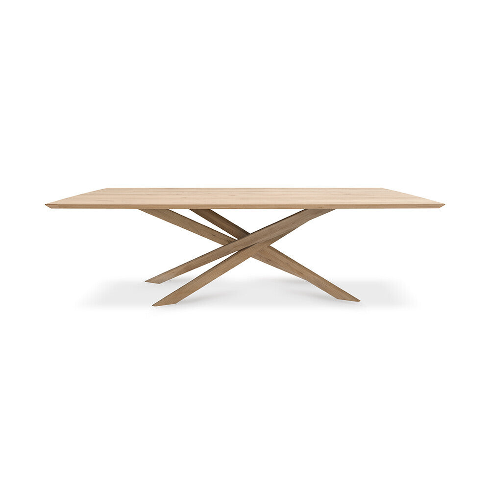 Oak Mikado dining table by Alain van Havre