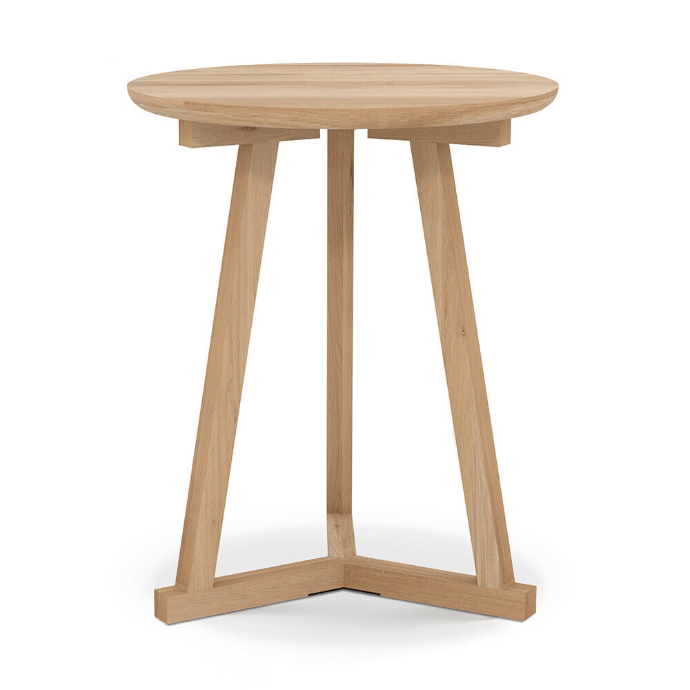 Oak Tripod side table by Ethnicraft