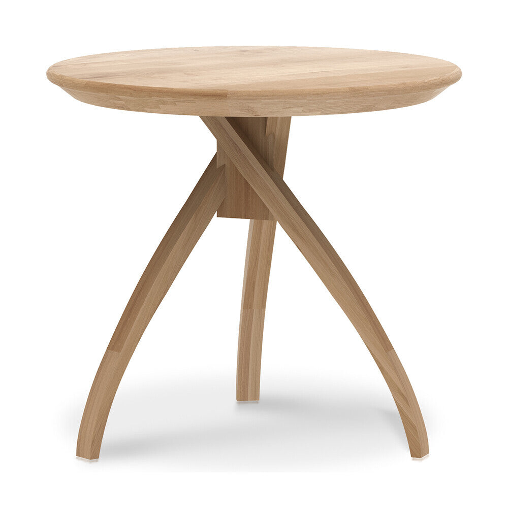 Oak Twist side table by Ethnicraft