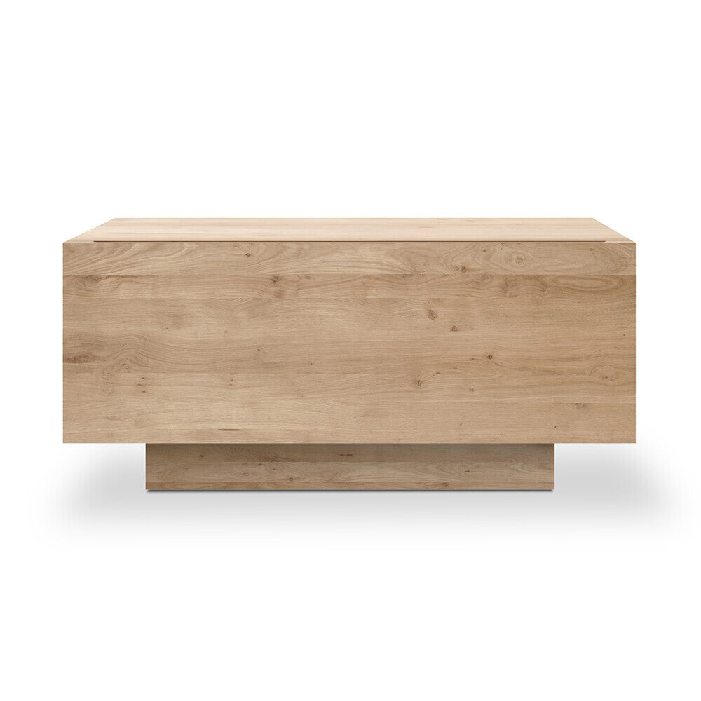 Oak Madra bedside table by Ethnicraft