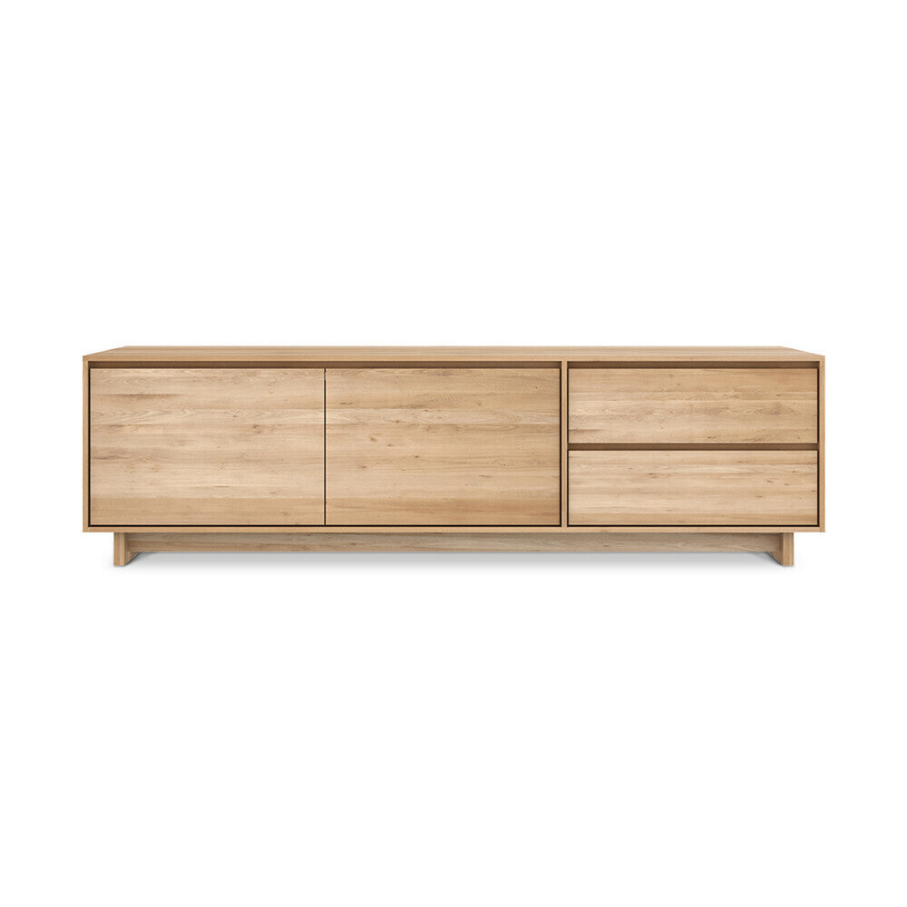 Oak Wave TV cupboard by Ethnicraft