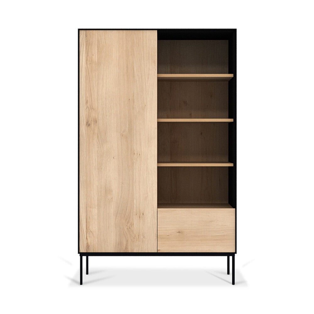 Oak Blackbird storage cupboard by Ethnicraft