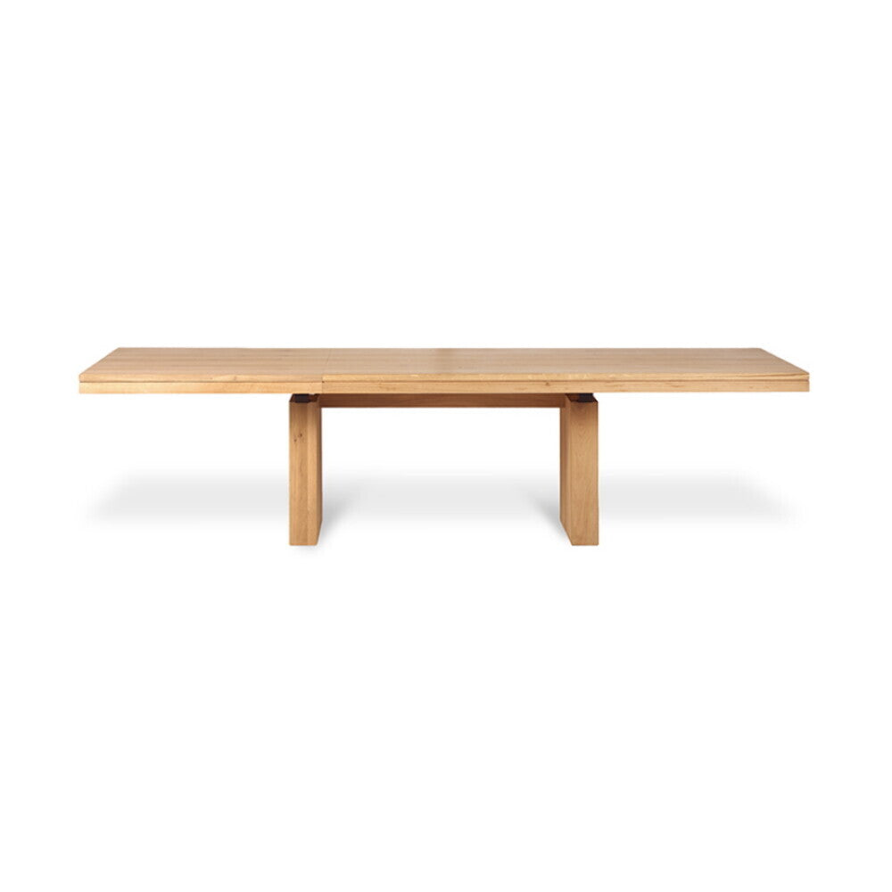 Oak Double extendable dining table by Ethnicraft