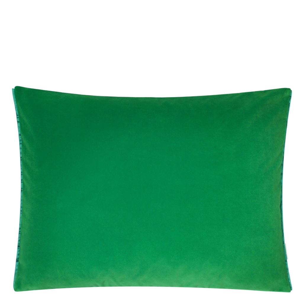 Cassia Emerald Cushion
