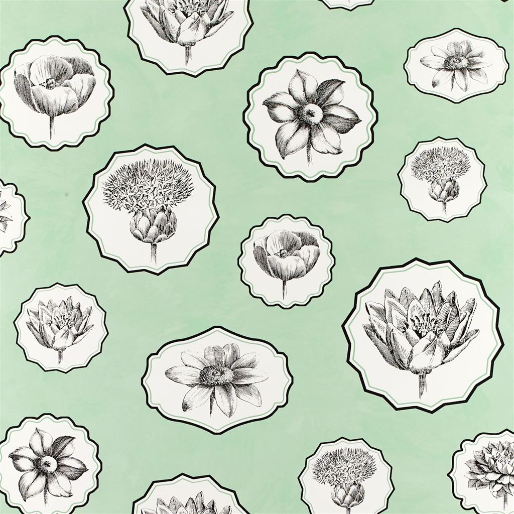 Herbariae Printemps Wallpaper