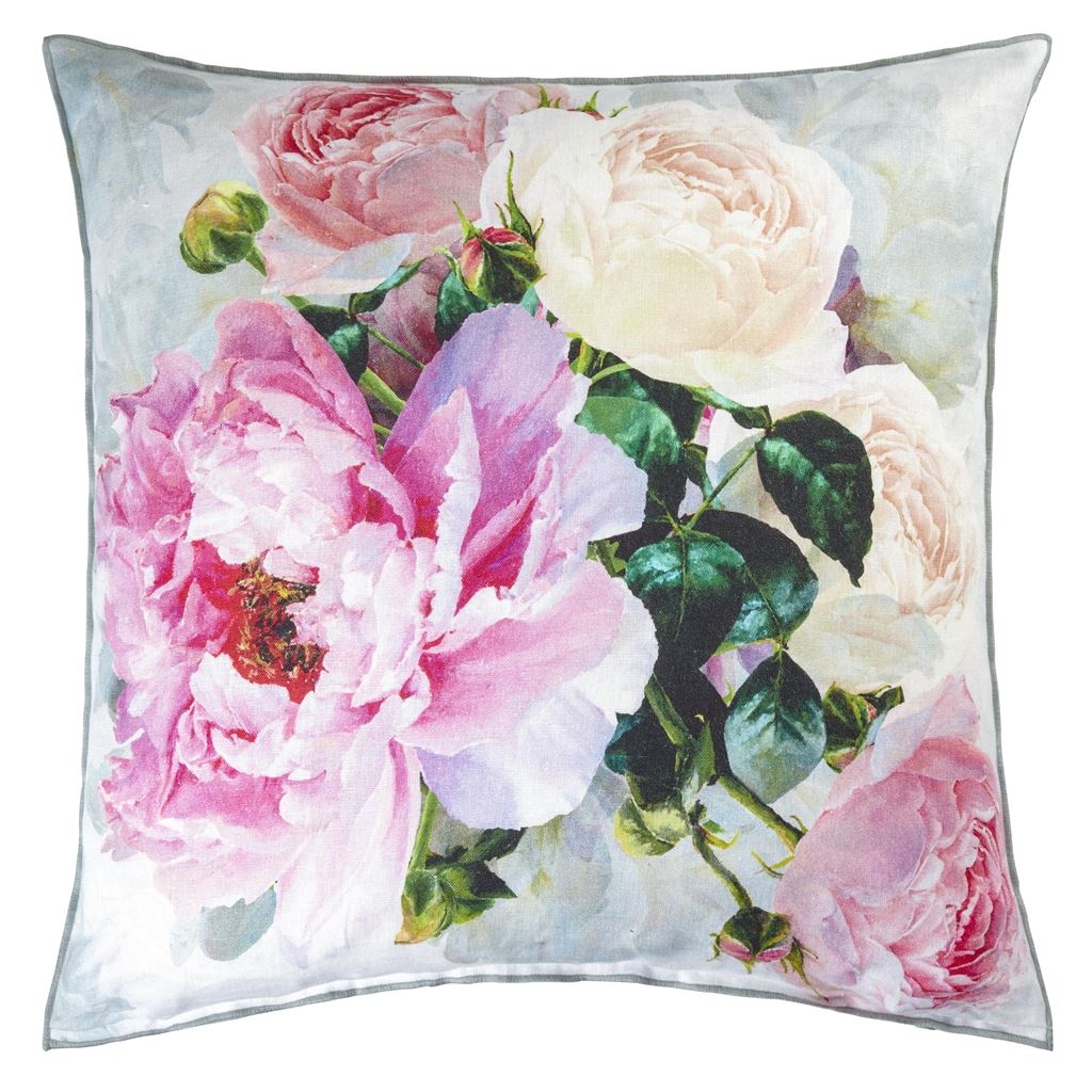Tourangelle Peony Cushion