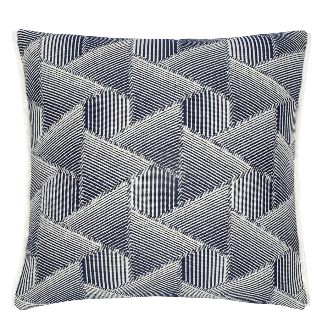 Delray Outdoor Indigo Cushion