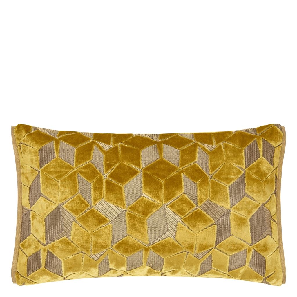 Fitzrovia Ochre Cushion
