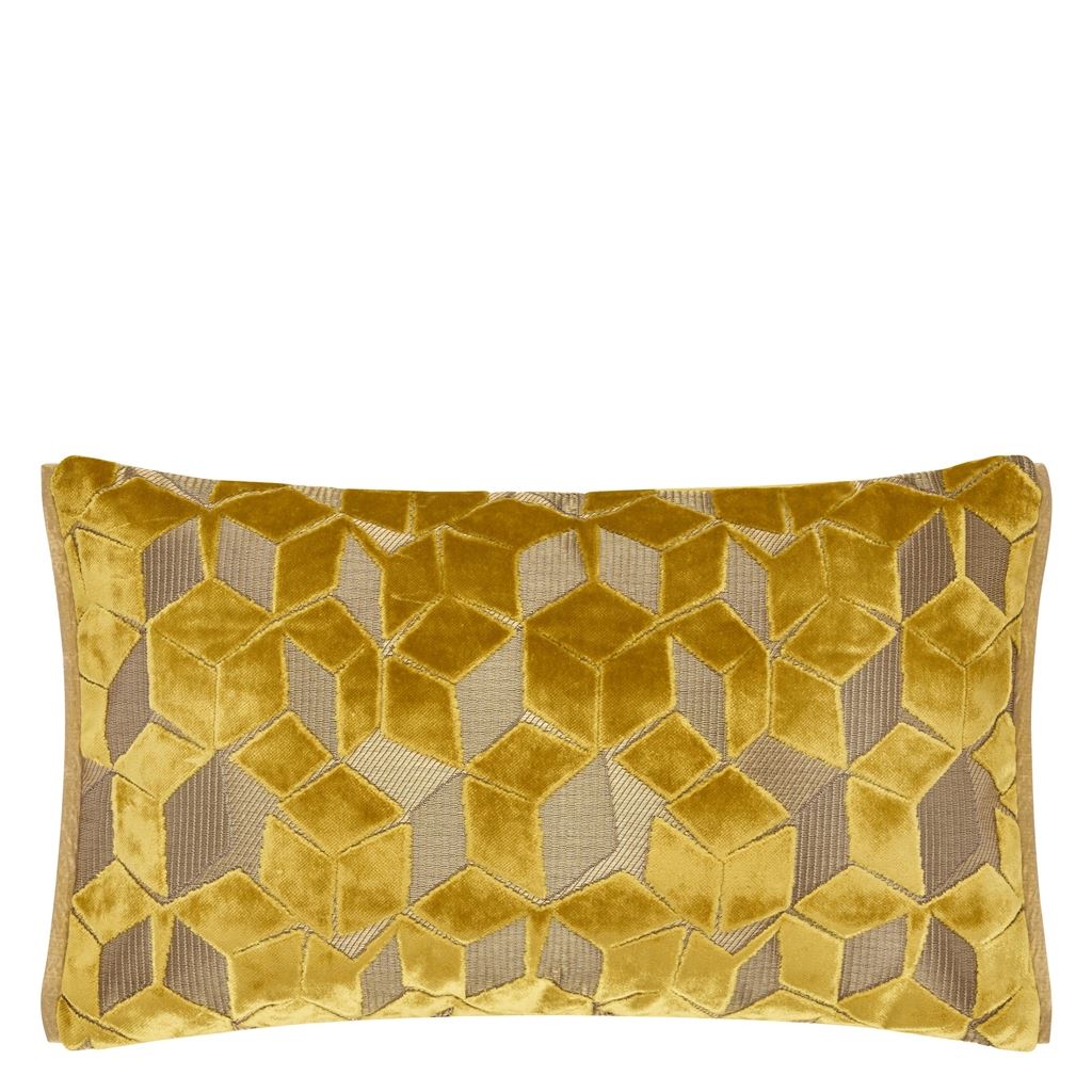 Fitzrovia Ochre Cushion