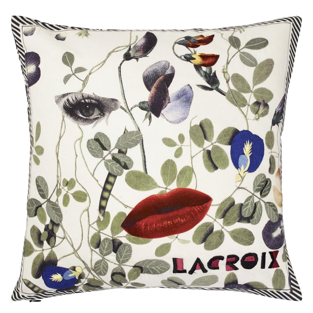 Dame Nature Printemps Cushion