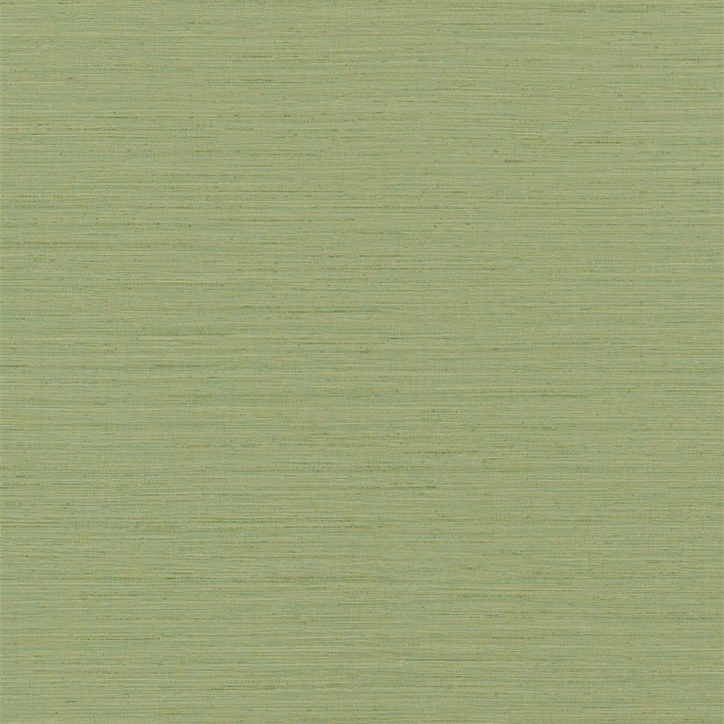 Brera Grasscloth Peridot Wallpaper
