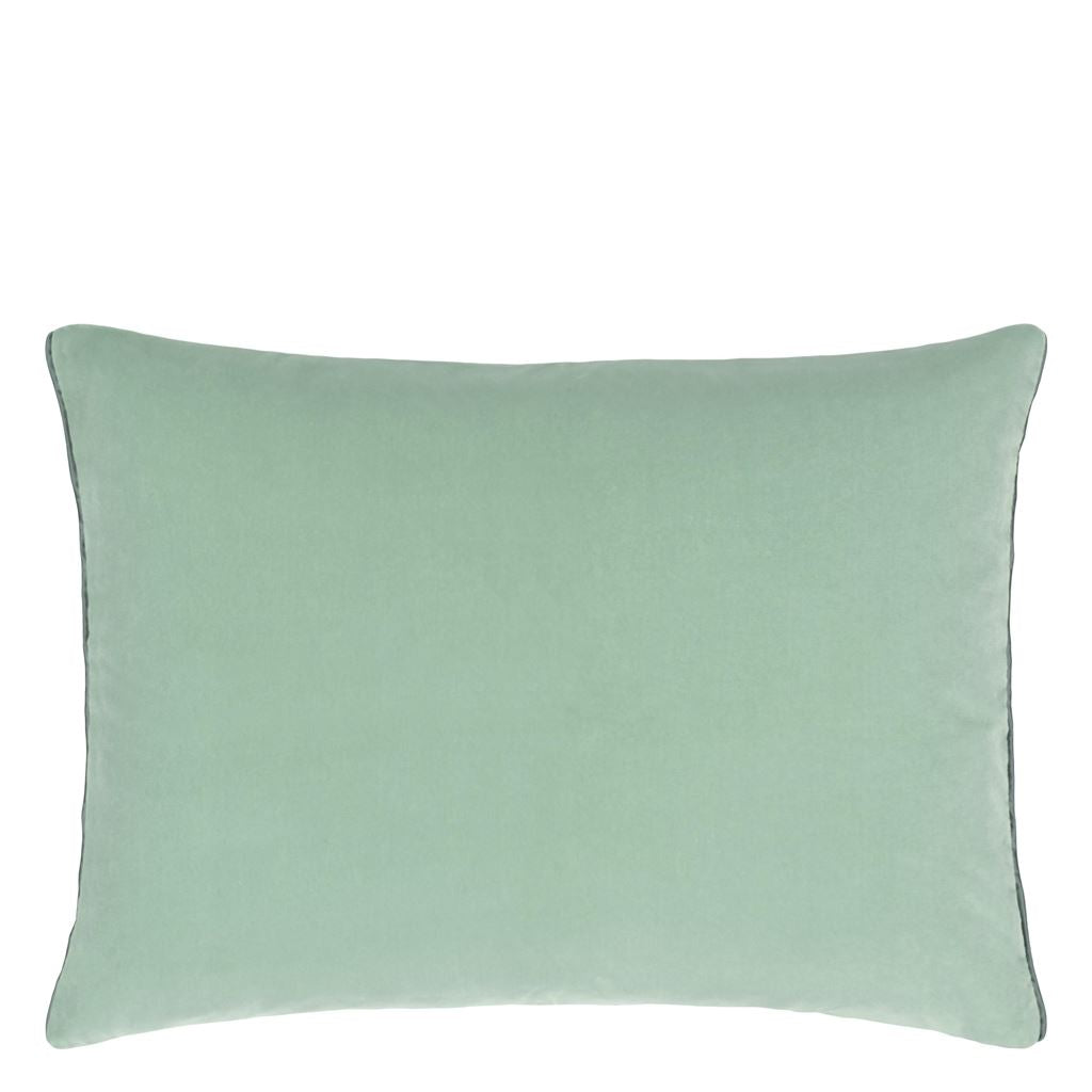 Cassia Celadon & Mist Cushion