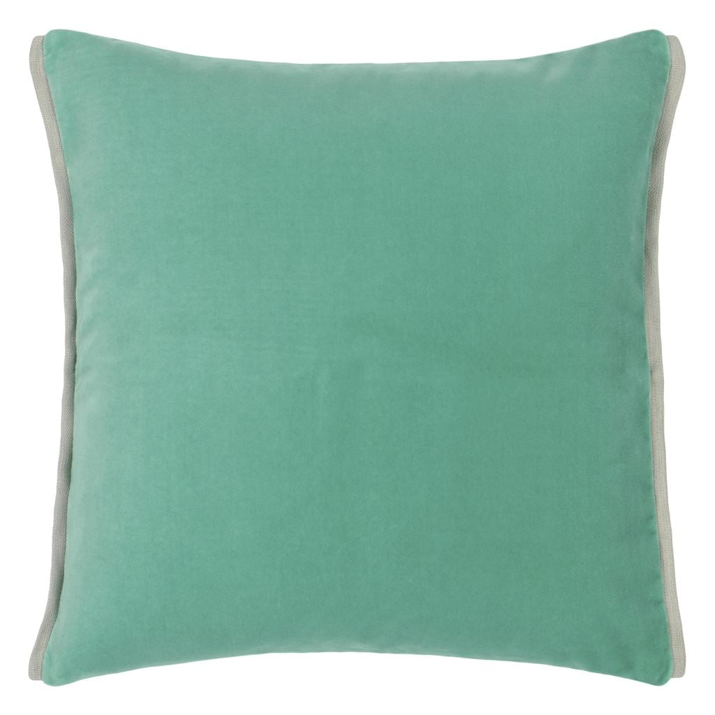 Varese Pale Jade & Celadon Cushion