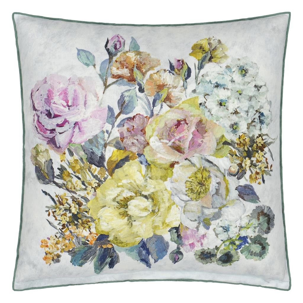 Grandiflora Rose Dusk Cushion