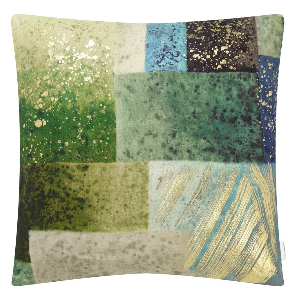 Parterre Geo Emerald Cushion