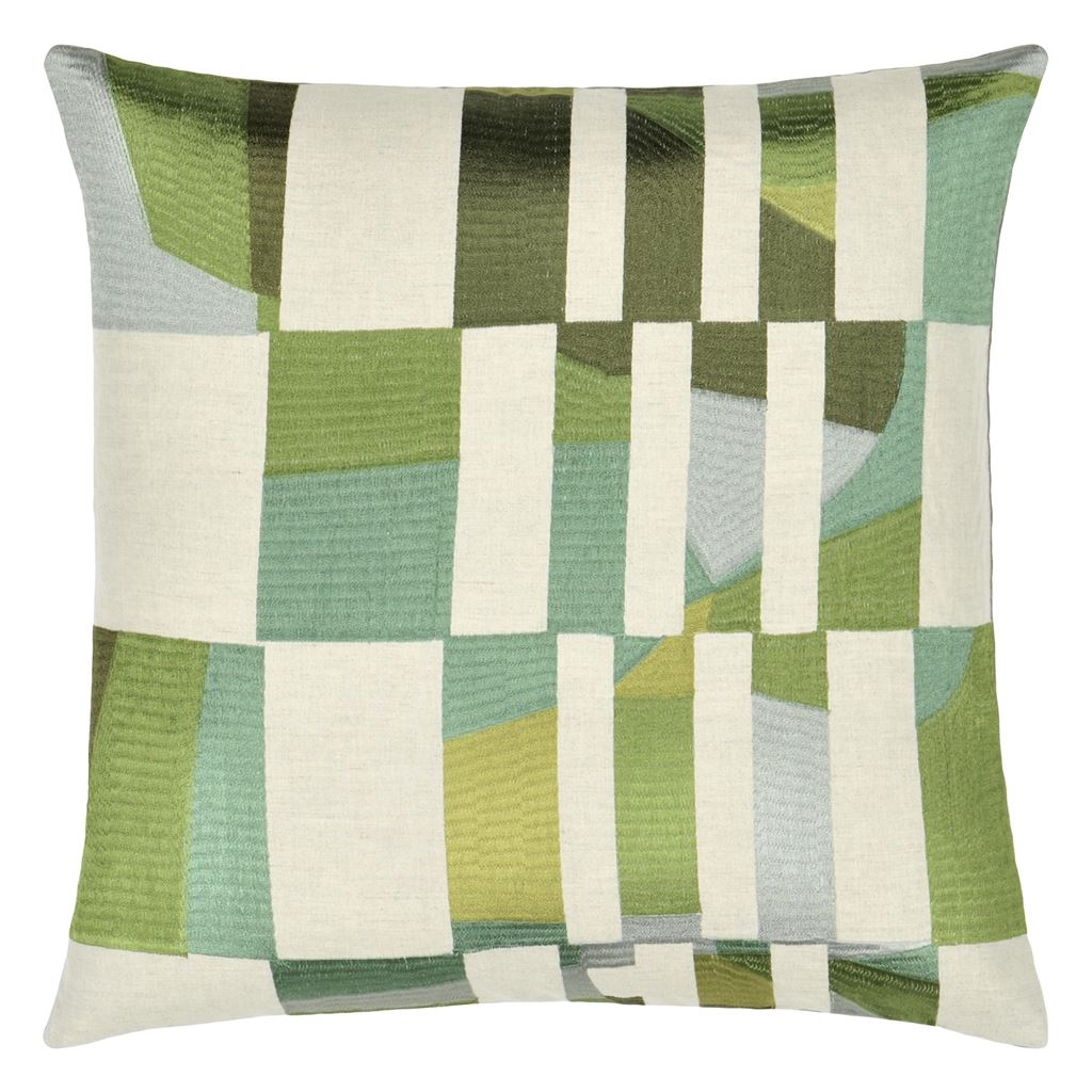 Glasshouse Celadon Cushion