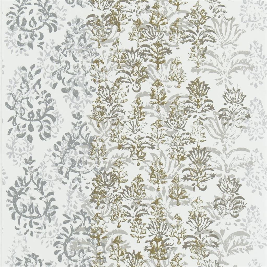 Kasavu Ivory Wallpaper by Designers Guild