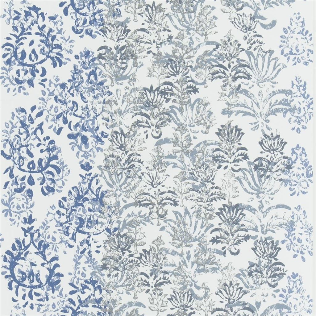 Kasavu Delft Wallpaper by Designers Guild