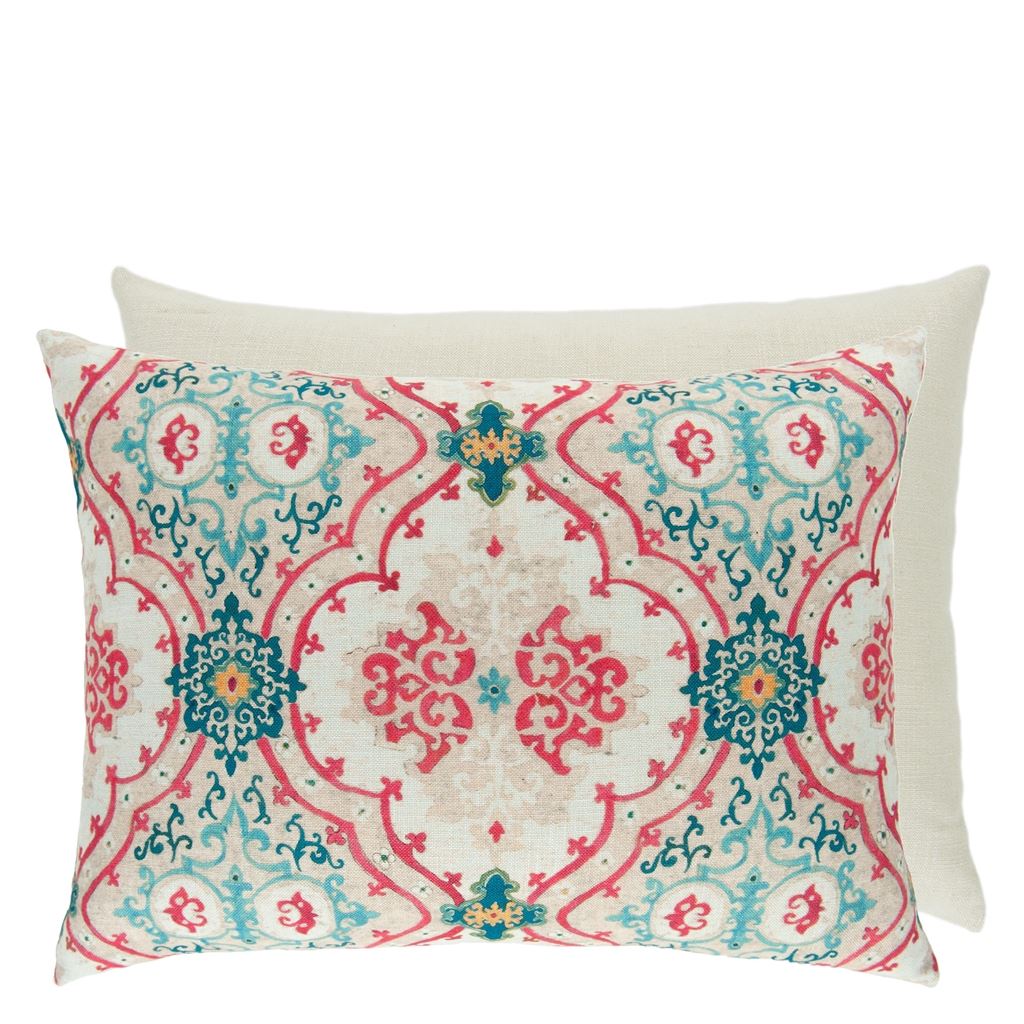Valetta Peacock Cushion
