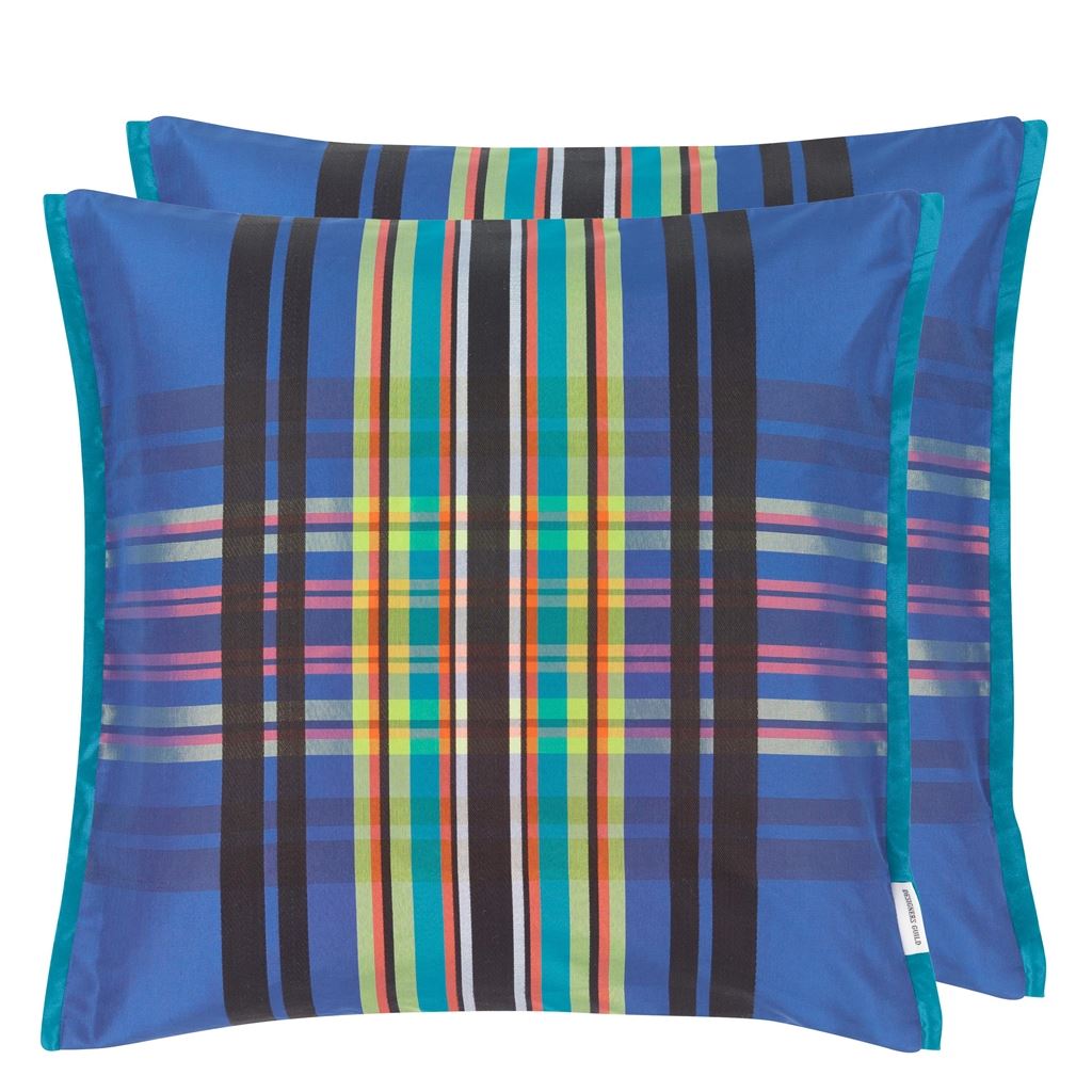 Chennai Cobalt Cushion
