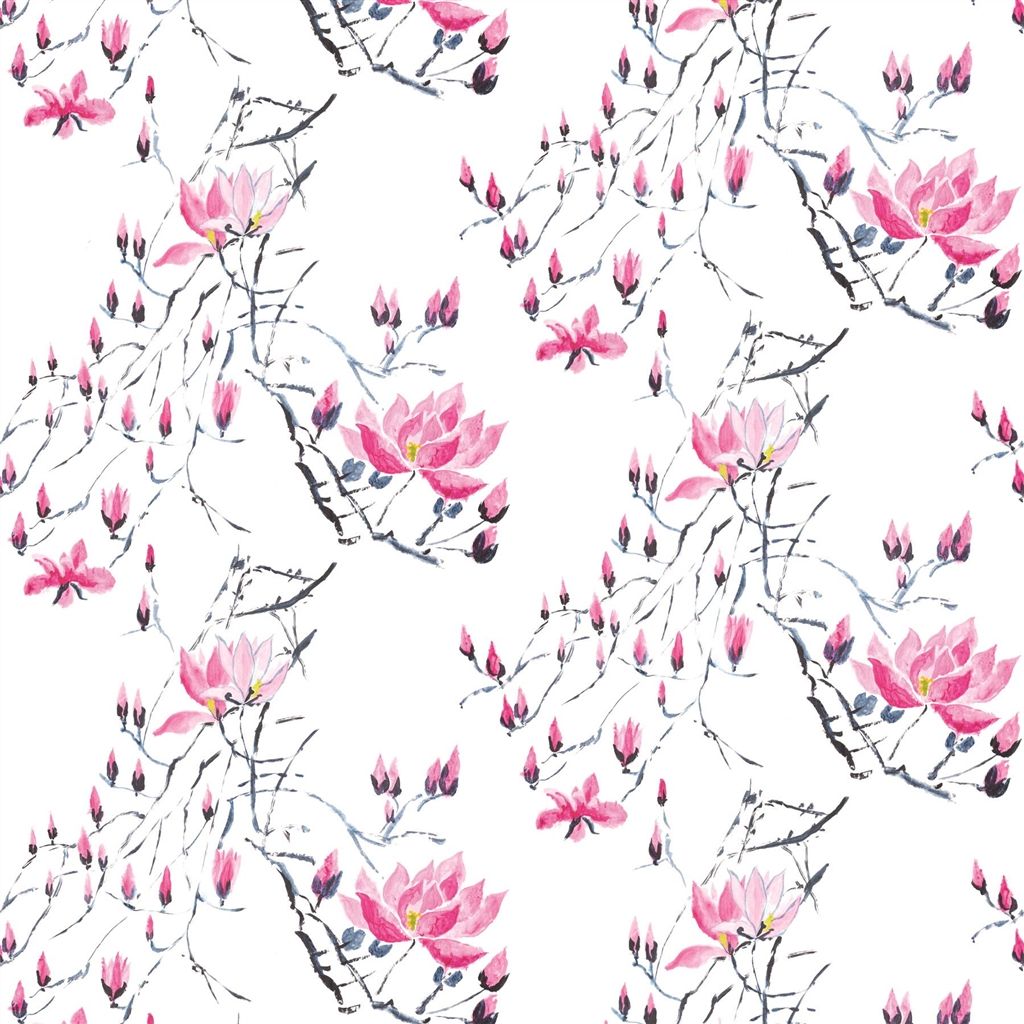 Madame Butterfly - Peony Wallpaper