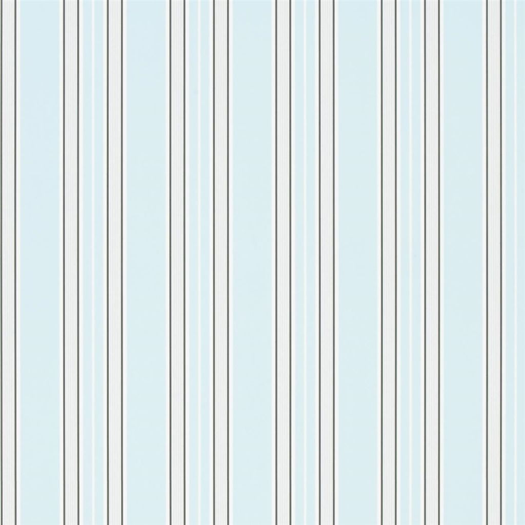 Pinstripe - Lapis Wallpaper